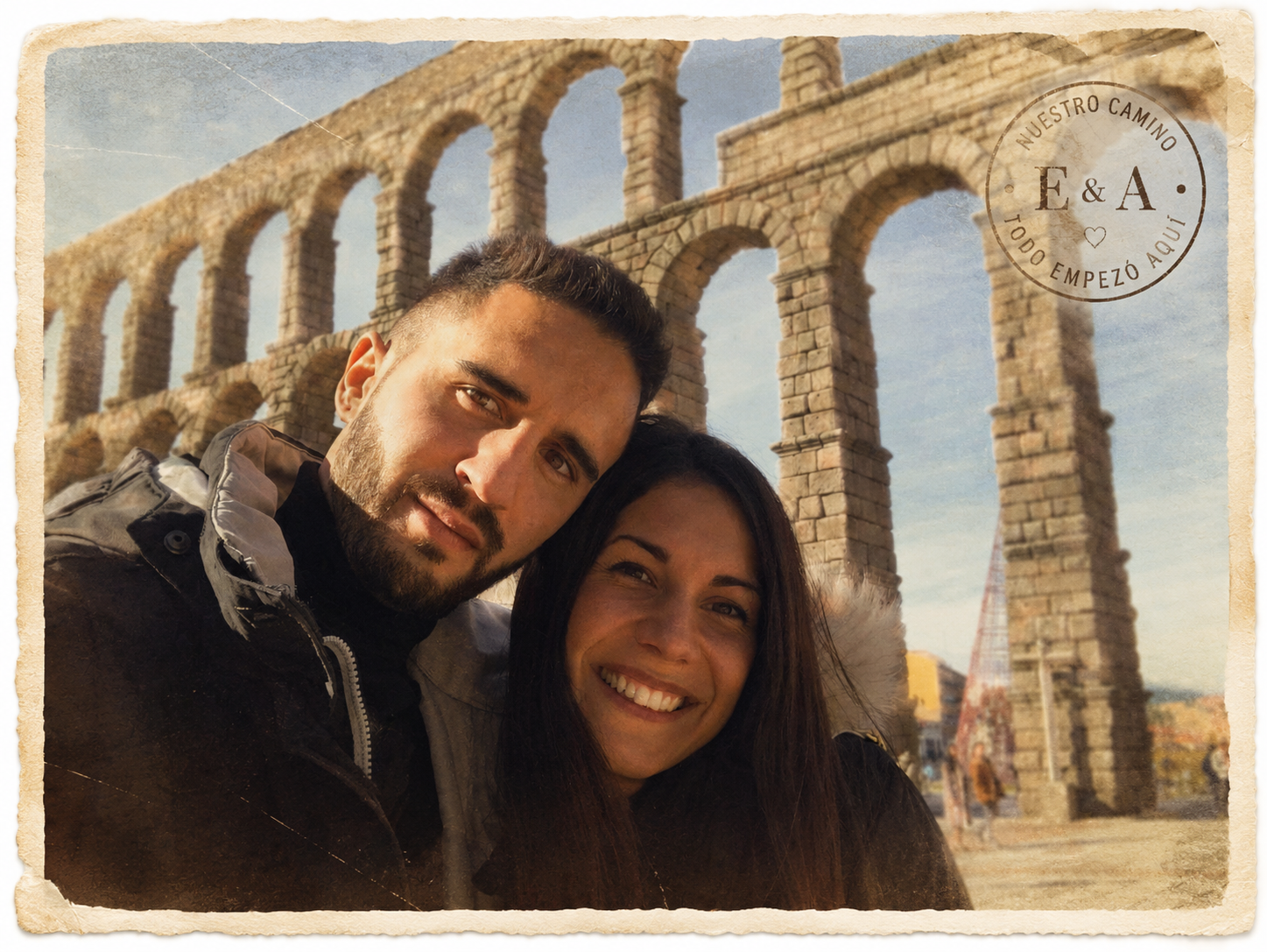 Recuerdo de Álvaro y Eva